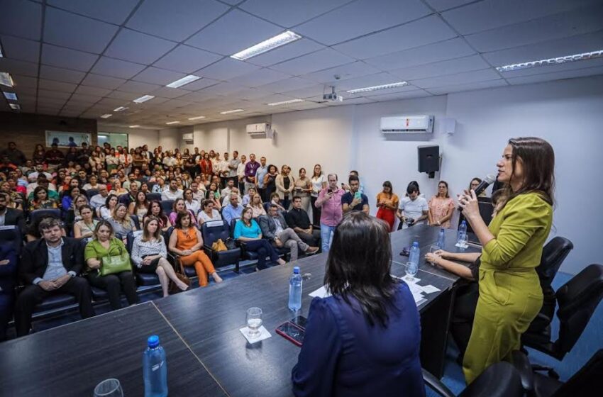  Raquel Lyra lança programa Cuida PE Mulher para redução de filas nos atendimentos de saúde às mulheres