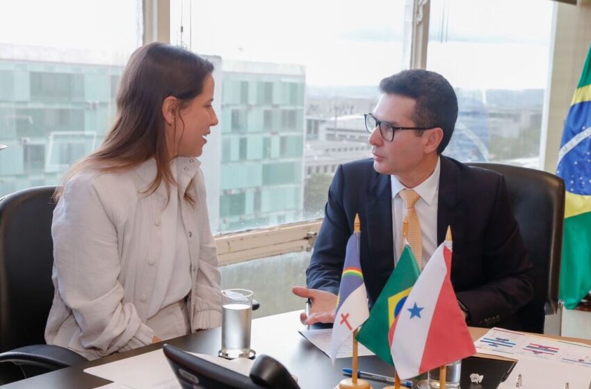  Governadora Raquel Lyra se reúne com o ministro Jader Filho