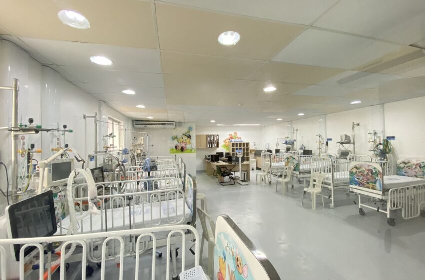  SES-PE anuncia abertura de 36 leitos infantis no Hospital Regional de Palmares, na Mata Sul