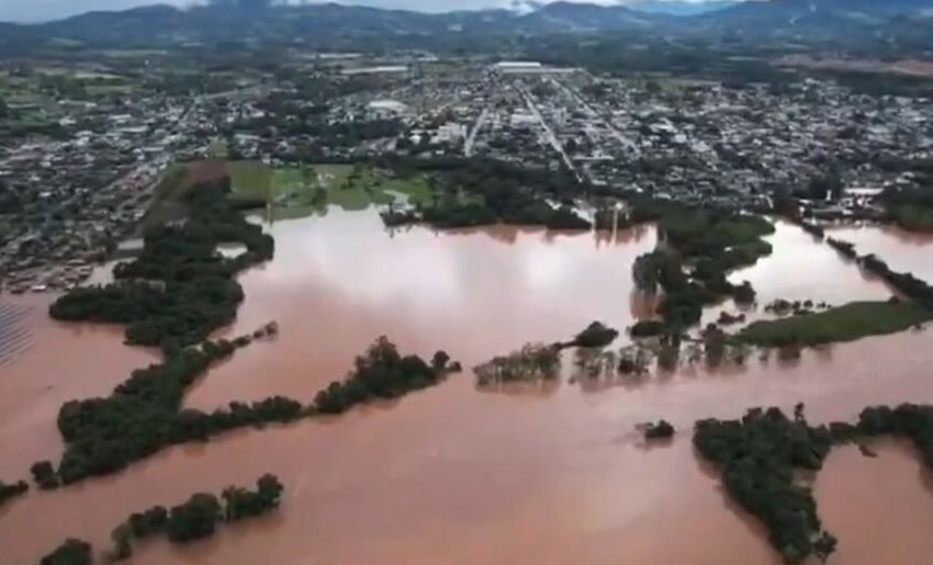  Chuva faz Rio Grande do Sul declarar estado de calamidade pública