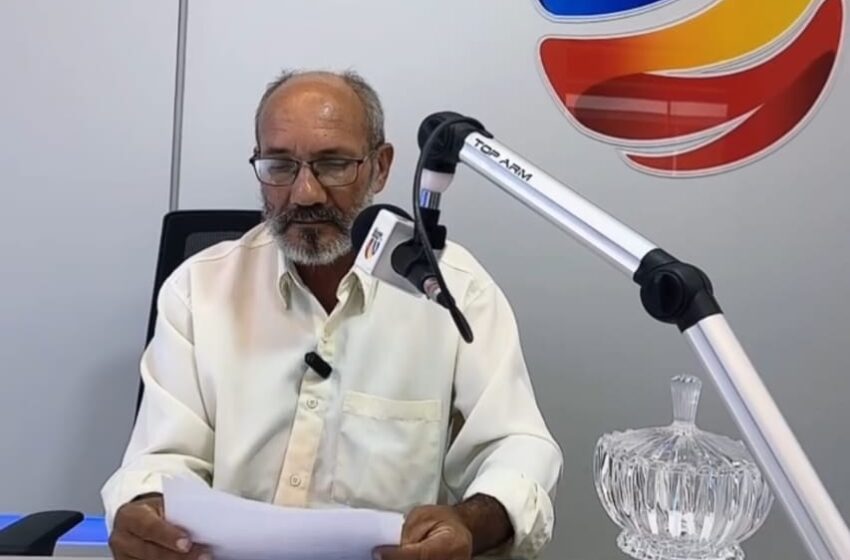  Airton Rodrigues foi o segundo entrevistado na sabatina da Rádio Grande Serra, com os candidatos a prefeito de Araripina