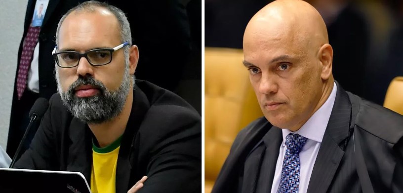  Mensagem de equipe de Moraes contra Allan dos Santos prejudicam ainda mais o pedido de extradição