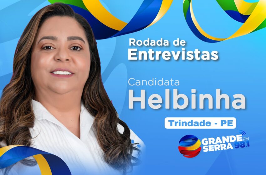  Helbinha Rodrigues apresenta suas propostas para reeleição em entrevista ao Jornal da Grande