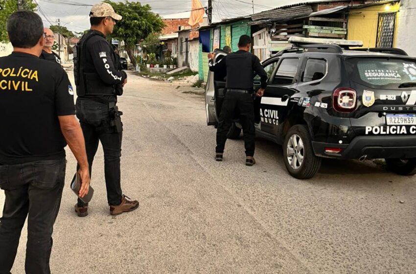  Operação com 30 mandados mira suspeitos de tráfico e crimes contra a vida em Pernambuco e na Paraíba