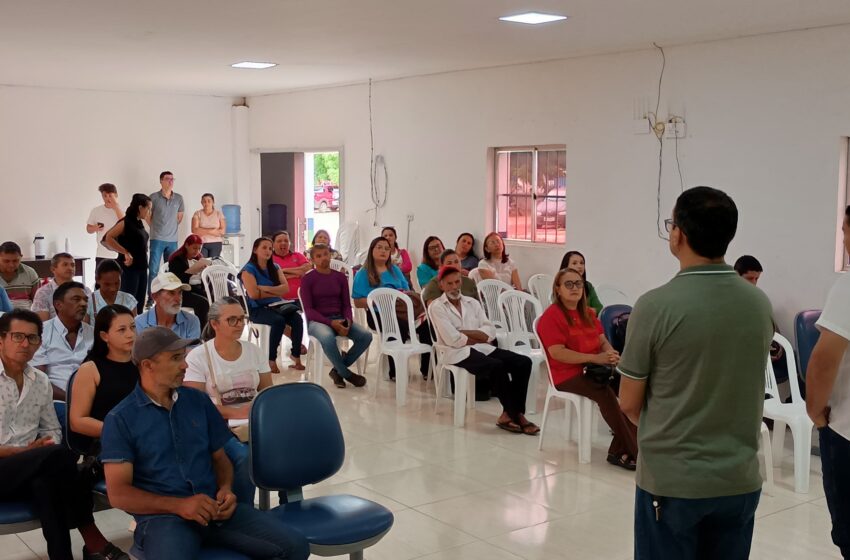  Secretarias Executiva de Associativismo e de Desenvolvimento Rural reúnem produtores rurais para debater melhorias