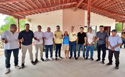  Senador Marcelo Castro cumpre agenda em Marcolândia e vistoria obras em andamento