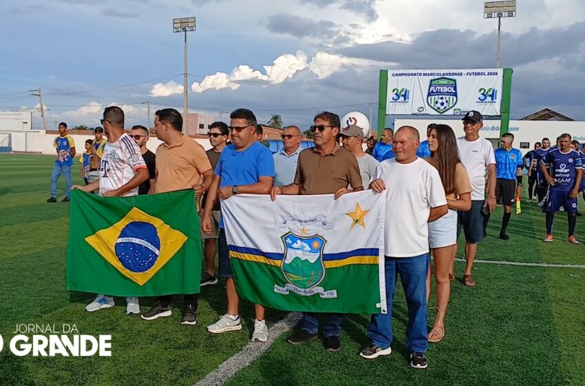  MARCOLÂNDIA VIVE A EMOÇÃO DO FUTEBOL: 16 EQUIPES DISPUTAM MAIS DE R$ 24 MIL EM PREMIAÇÃO NO CAMPEONATO MUNICIPAL!