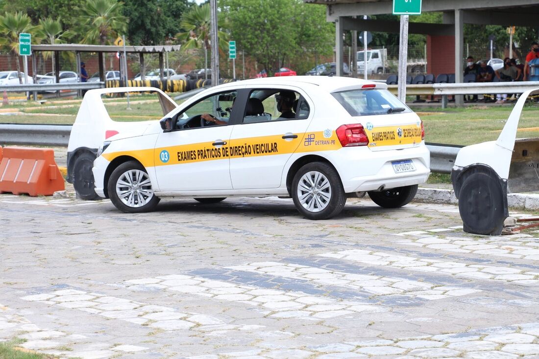 Detran-PE confirma fim da baliza e da rampa na prova prática da CNH - Detran-PE/Divulgação