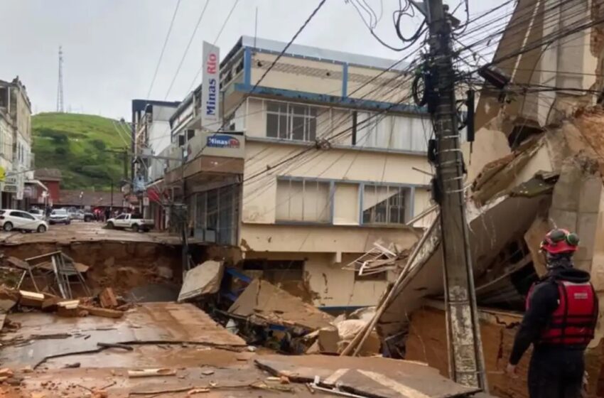  Chega a 47 o número de mortos em decorrência das chuvas em Minas Gerais