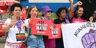  “Parem de nos matar”: exigem mulheres no 8 de março em Brasília