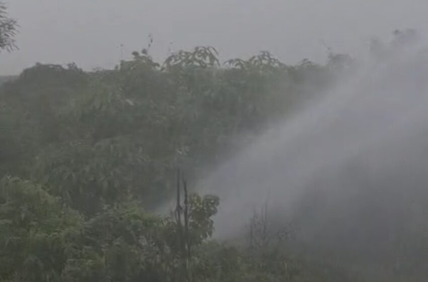  Rompimento em tubulação da Adutora do Oeste provoca desperdício de água e pode afetar abastecimento em Araripina