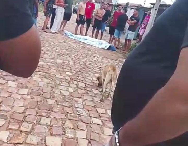  Homicídio brutal em Araripina termina com dois suspeitos presos e facas apreendidas