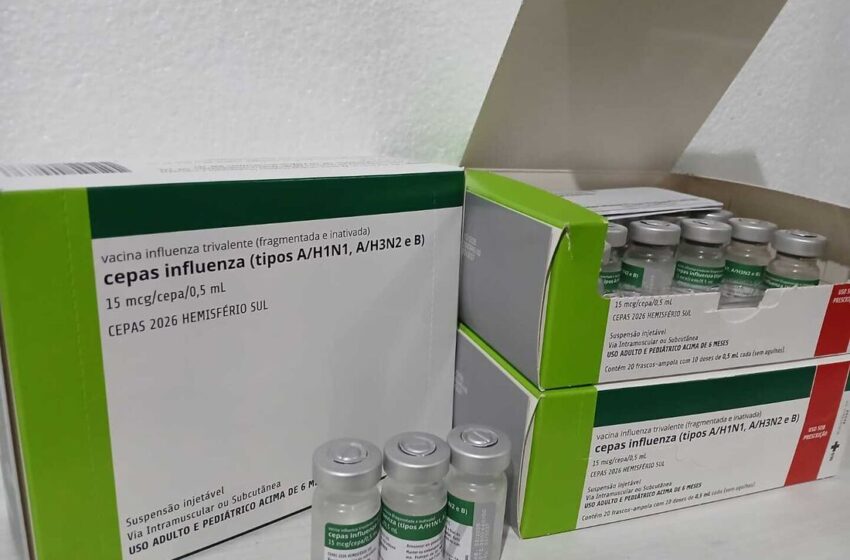  Vacinação contra influenza começa em Pernambuco neste sábado (28) para grupos prioritários