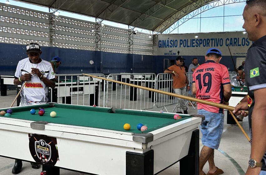  Marcolândia abre 34 anos de história com torneio inédito de sinuca e grande participação popular