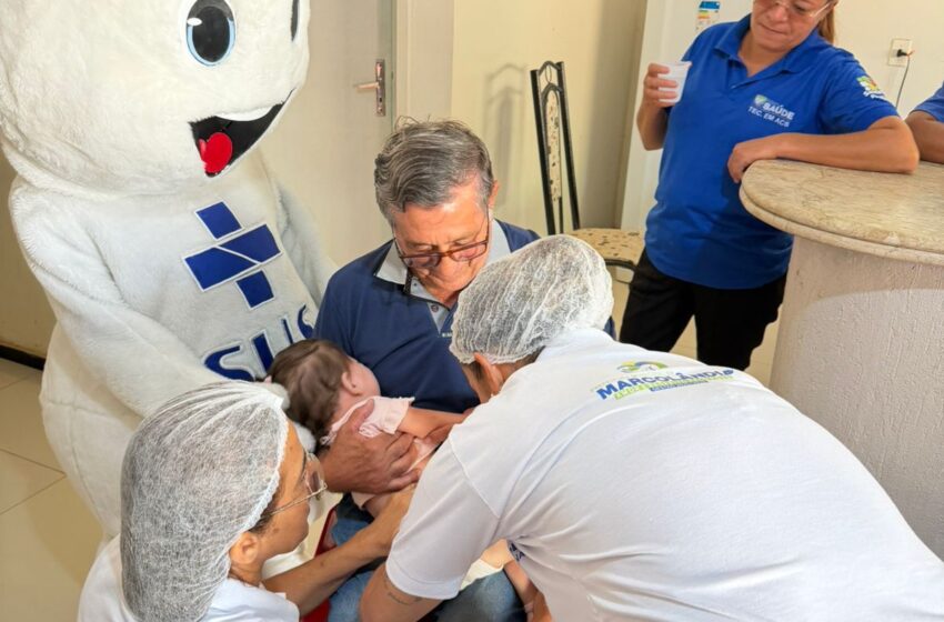 Marcolândia intensifica combate à gripe com Dia D de vacinação e alcança forte adesão da população