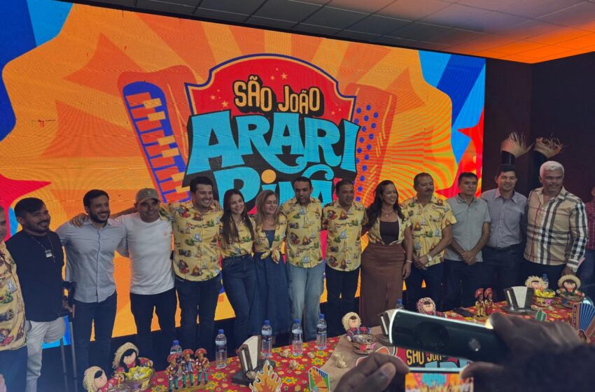  São João de Araripina 2026 é lançado com programação extensa e valorização da cultura nordestina