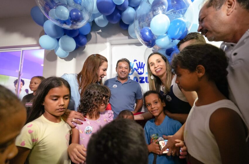  Prefeito Evilásio Mateus entrega a 5ª Sala Azul da rede municipal de ensino