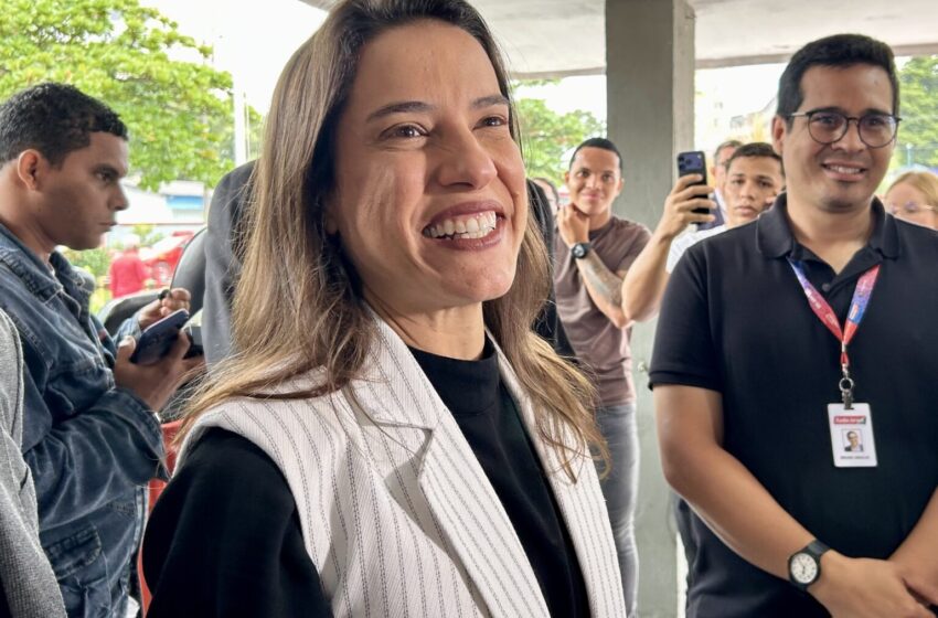  Raquel diz que conversou com Caiado, mas evita definir palanque presidencial