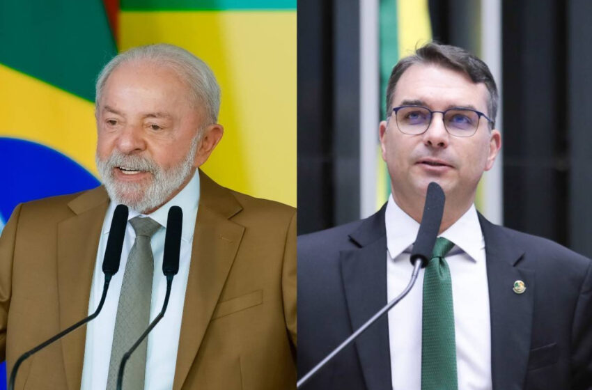 Lula tem 48,8% e Flávio Bolsonaro, 42,3% no segundo turno, aponta pesquisa Atlas/Bloomberg