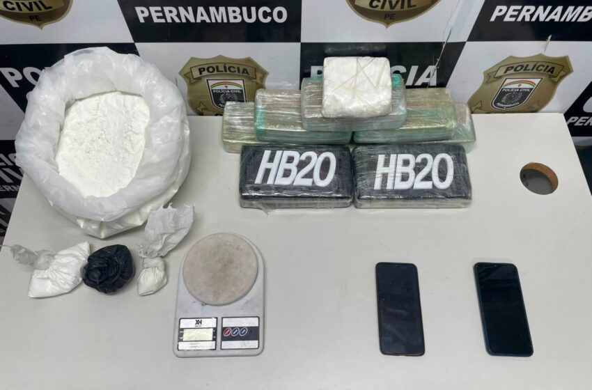  Polícia Civil mira organização criminosa e apreende mais de 13 quilos de drogas no Sertão do Araripe