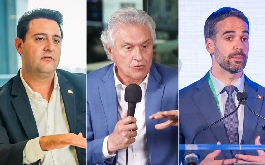  Governadores do PSD esvaziam evento de Caiado para anunciar Kassab como vice