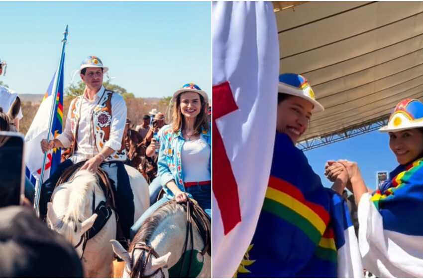  João Campos e Raquel Lyra marcam presença na 56ª Missa do Vaqueiro, em Serrita