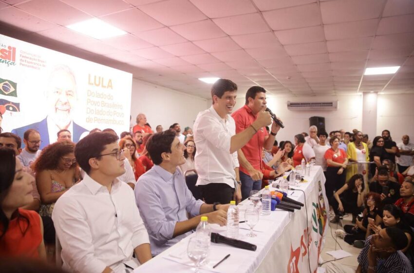  Federação Brasil da Esperança em Pernambuco oficializa candidatos e reforça título de “time de Lula”