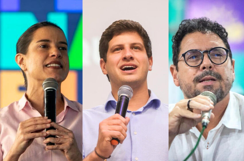  Candidatos ao Governo de Pernambuco cumprem agenda nesta segunda-feira (31), em Recife e Olinda