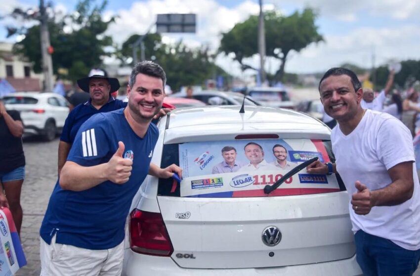  Léo do AR amplia base política e fortalece candidatura à Alepe em Gravatá