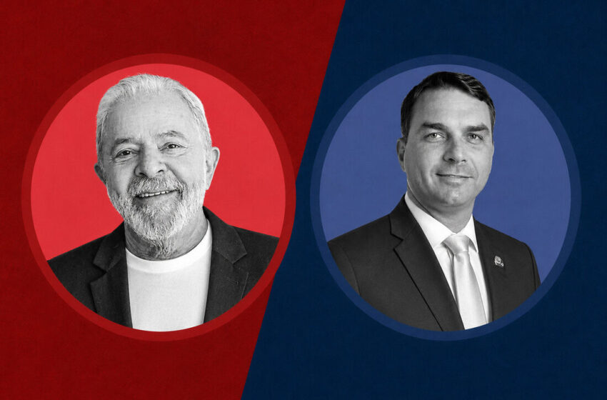  Flávio Bolsonaro e Lula seguem como mais rejeitados, com 50% e 48%, aponta BTG/Nexus