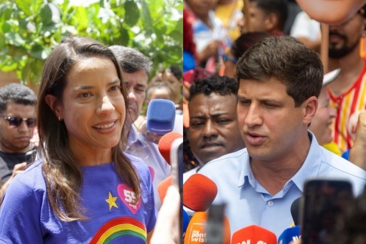 Raquel Lyra e João Campos lideram corrida pelo Governo de Pernambuco (Fotos: Maurício Ferry/DP Foto e Karol Rodrigues/DP Foto)