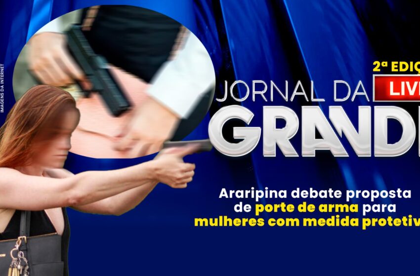  Senado discute porte de arma para mulheres com medida protetiva e tema gera debate em Araripina