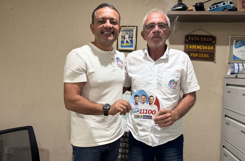  Léo do Ar amplia articulação política e recebe novos apoios em diferentes regiões de Pernambuco