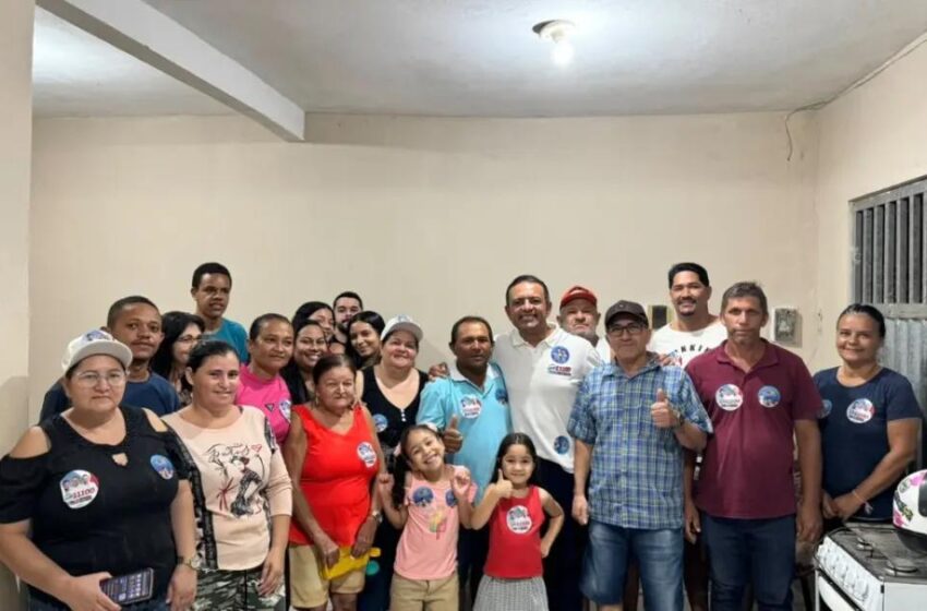  Léo do Ar amplia agenda de campanha com visitas às zonas urbana e rural