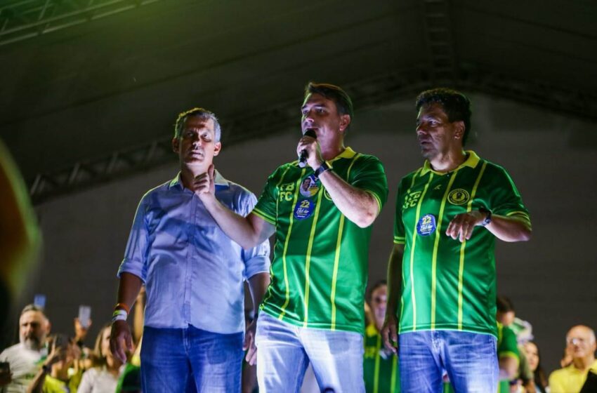  No Recife, Flávio promete ‘guerra’ a facções, castração química e cinco indicações ao STF