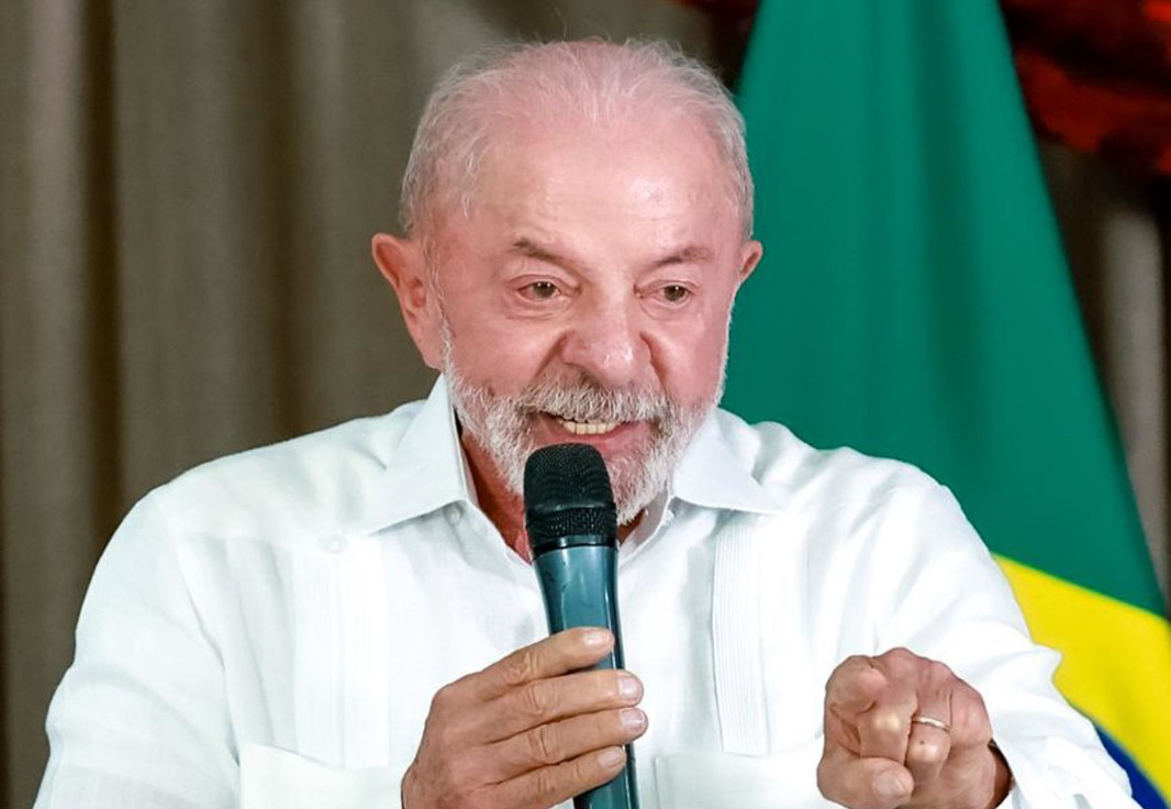 O presidente da República, Luiz Inácio Lula da Silva, durante reunião de coordenação, Brasília (Foto: Ricardo Stuckert)