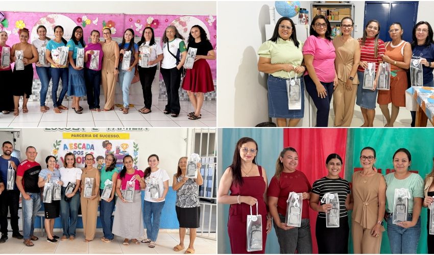  Marcolândia reconhece trabalho dos educadores com homenagem nas escolas municipais