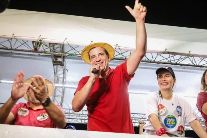 Cadu Xavier, candidato ao governo do Rio Grande do Norte pelo PT (Reprodução/Instagram)